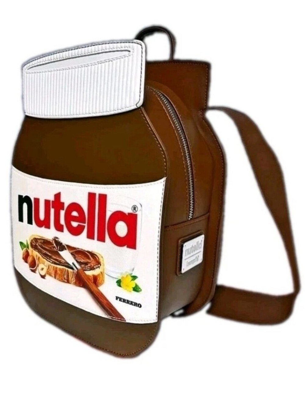 Limited-Edition Loungefly Nutella Jar Mini Backpack Never Sold To Public